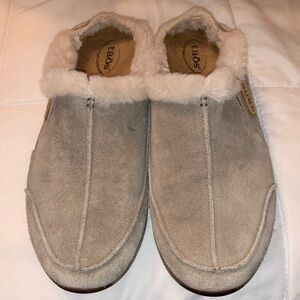 Taos Footwear mules tan suede with Soft Lining